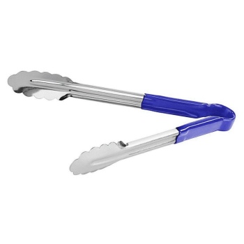 Щипцы для гриля 24см с cиней силиконовой ручкой - P.L. Proff Cuisine