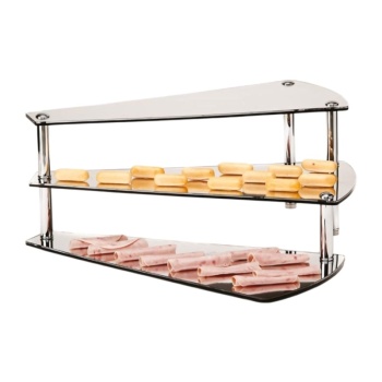 Подставка для фуршета - 3 зеркальные полки Captain Step Mirror – Alkan