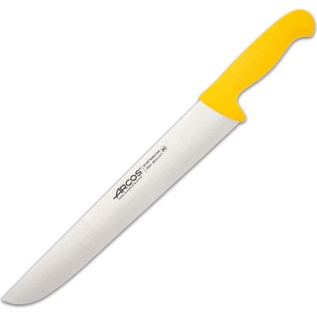 Нож мясной разделочный 35см 2900 желтый