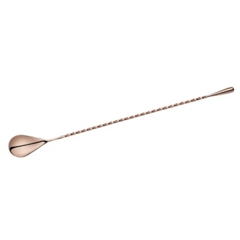 Ложка барная 30см Teardrop медный цвет Profi-Chef