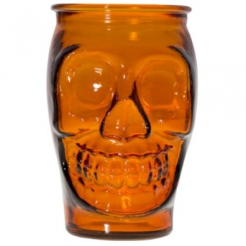 Стакан ЧЕРЕП 450мл - 2346 DB08 оранжевый