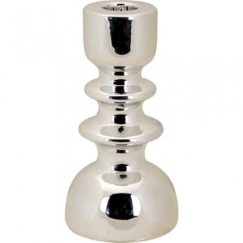 Подсвечник Ø8.2x(h)16.5см SILVER