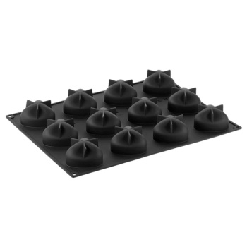Форма силиконовая 3D 'Натураль' 69x68x(h)52мм 100мл 12 выемок – Pavoni