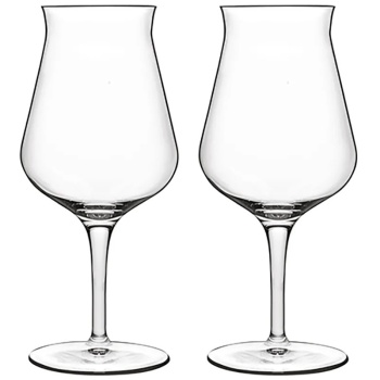 Набор бокалов для пива 420мл BIRRATEQUE Beer Tester, 2шт