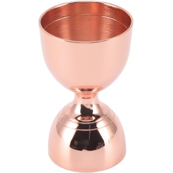 Джиггер фигурный 30/60мл Slim Waist Profi-Chef медный цвет