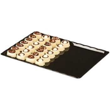 Блюдо-поднос 20x30см Alkan черный