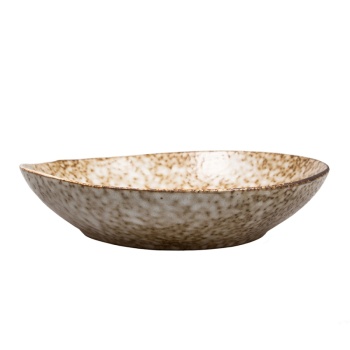 Тарелка глубокая, салатник Ø19.5см 550мл STOCKHOLM Brown Spider Silk