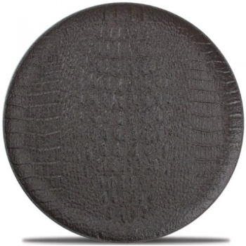 Тарелка Ø21см CROCO black
