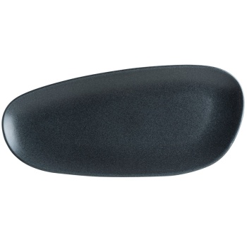 Блюдо, тарелка прямоугольная 34x16см GRAPHITE Vago