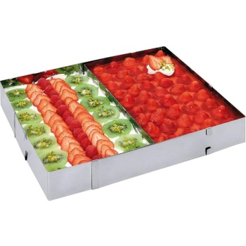 Форма для торта раздвижная 27.5-52.5x18.5-34см Contacto