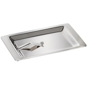 Поднос для чеков 17x11см нерж.сталь APS