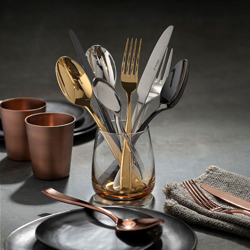 Столовые приборы с PVD покрытием: новый стандарт премиального HoReCa Столовые приборы с PVD покрытием: новый стандарт премиального HoReCa