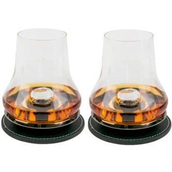 Набор стаканов для дегустации виски на охлаждающей подставке Whisky Atmosphere, 2шт