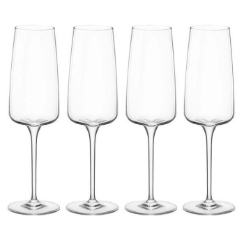 Набор бокалов для шампанского 240мл PLANEO Flute, 4шт