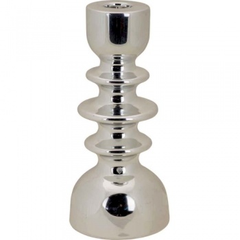Подсвечник 9.3х9.3х(h)20.2см SILVER