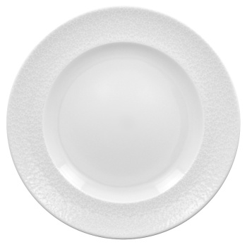 Тарелка плоская Ø24см белая CHARM+