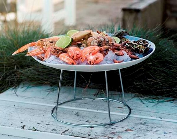 Профессиональная посуда для подачи морепродуктов в ресторанах