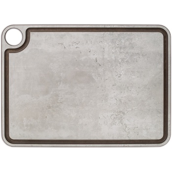 Доска разделочная 38x28см с желобом Arcos мраморного цвета