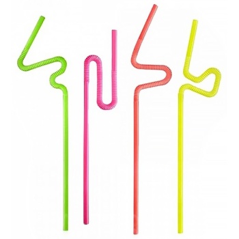 Соломка Ø6мм 25см Креатив цветная, 50шт