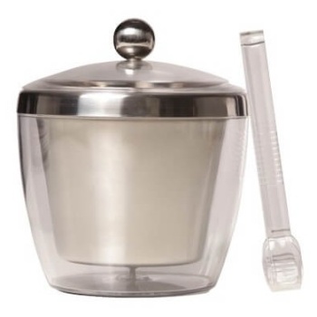 Ведро для льда 750мл Ø14x(h)11.5см с щипцами и крышкой Cosy&Trendy