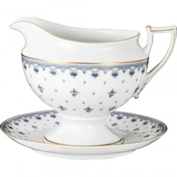 Соусник с блюдцем 130мл IPHIGENIE Blue flower