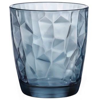 Стакан 385мл DIAMOND синий
