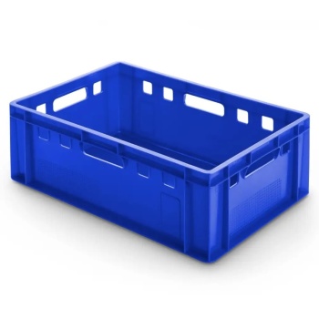 Ящик для мяса и колбас 60x40x20cм синий