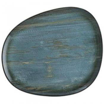 Тарелка плоская 23x20см MADERA MINT Vago