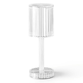 Лампа настольная беспроводная Ø8.5x(h)24.5см LED GATSBY MGline прозрачная