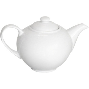 Чайник фарфоровый 0.5л молочно-белый Lantana