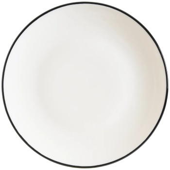 Тарелка плоская Ø17см LINEA Black Gourmet