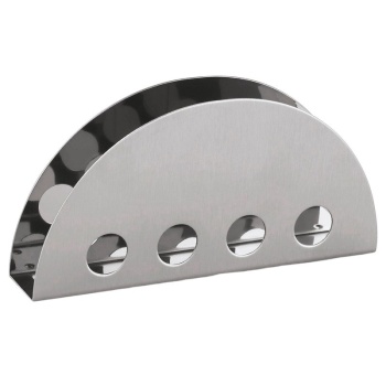 Салфетница полукруглой формы 14x2.5x7см WAS