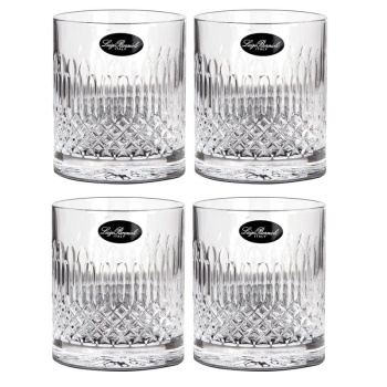 Набор стаканов для виски 380мл DOF Diamante, 4шт