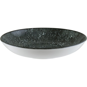 Тарелка глубокая для пасты Ø23см 1000мл COSMOS Black Bloom