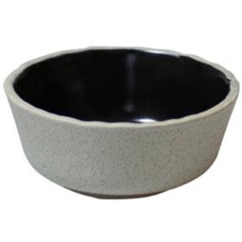 Соусник Ø8x3.5см 85мл NATURA черный - Q Authentic