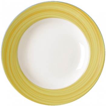 Тарелка Ø24см BAHAMAS 2 желтая