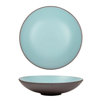 Тарелка, блюдо Ø23cм Blue Matt TAIGA