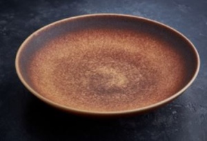 Тарелка 24 глубокая Terra/Терра (огненный) Azores