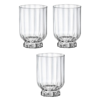 Набор стаканов для воды и десертного белого вина 300мл FLORIAN Rocks, 3шт