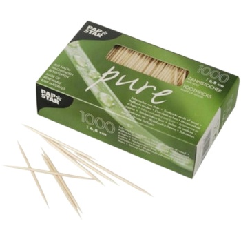 Зубочистка 6.8см Pap Star, 1000шт