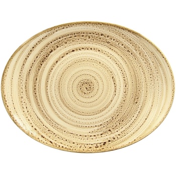 Тарелка овальная 32x23см TWIRL Beach