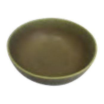 Тарелка глубокая Ø24см Azores Kuraish (коричнево-зеленый)