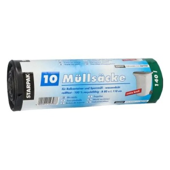 Мешок мусорный 140л Pap Star, 10шт
