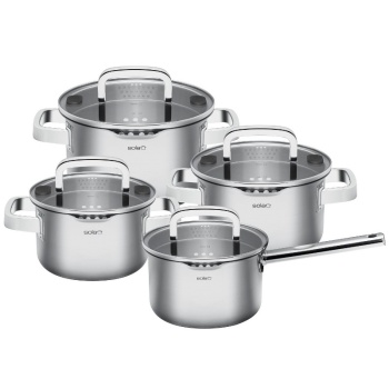 Набор посуды Juvia – 4 предмета – 3 кастрюли и сотейник