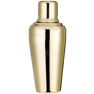 Шейкер 500мл Japanese "Токио" Profi-Chef золотой цвет