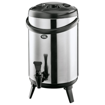 Термос 10л Ø24x44см с ручкой и складывающимися ножками WAS