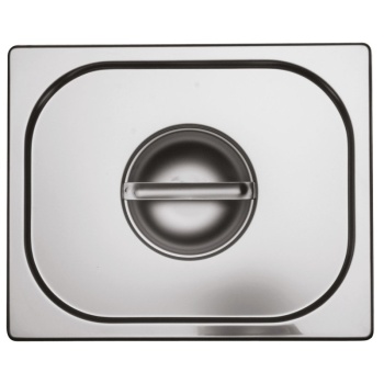 Крышка для гастроемкости GN 1/2 нерж.сталь 304 - 031F.00012.10 Ozti