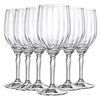 Набор бокалов для белого вина 380мл FLORIAN, 6шт