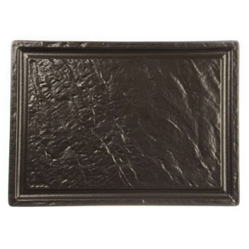 Блюдо для стейка 33x24x1.7см Black RAW Stellar