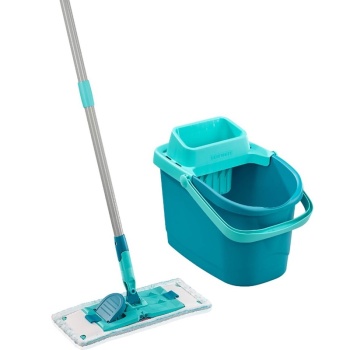 Комплект для мытья пола Power Clean M - ведро 6л с отжимом и швабра 33см